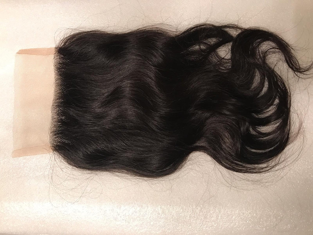 RAW INDIAN NATURAL WAVE CLOSURE - Lechicpureextentions